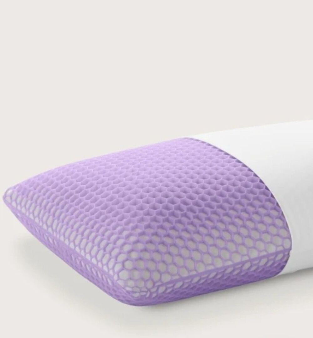 Purple Harmony Pillow –KING Size MEDIUM Height Talalay Latex Foam With Cover